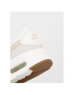 Air max baskets sc blanc beige femme - Nike