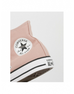 Converse montante chuck taylor all star toile rose