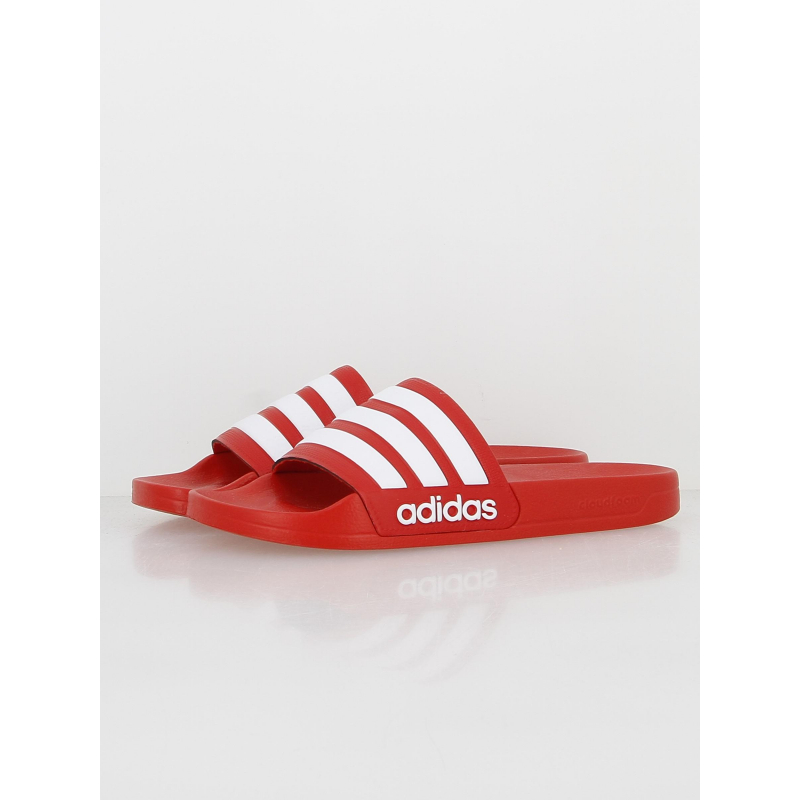 Claquettes adilette shower rouge Adidas Sports Dépôt