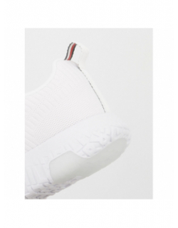 Baskets en tissu corporate blanc homme - Tommy Hilfiger