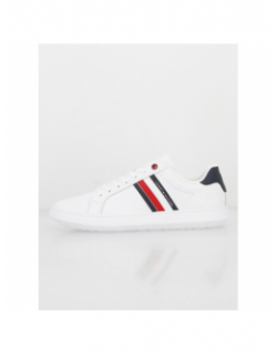 Baskets en cuir cupsole blanc homme - Tommy Hilfiger