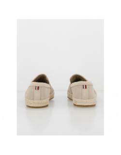 Espadrille en cuir suédé beige homme - Tommy Hilfiger