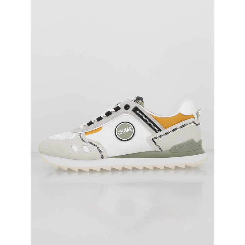 Baskets travis sport colors blanc homme - Colmar