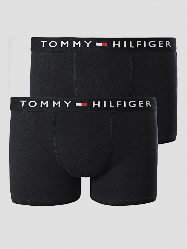 Pack 2 boxers trunk bleu marine garçon - Tommy Hilfiger