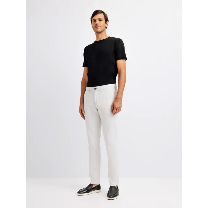 Pantalon chino parai slack urbain beige homme - Izac