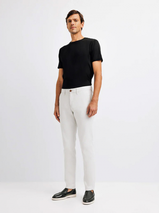 Pantalon chino parai slack urbain beige homme - Izac