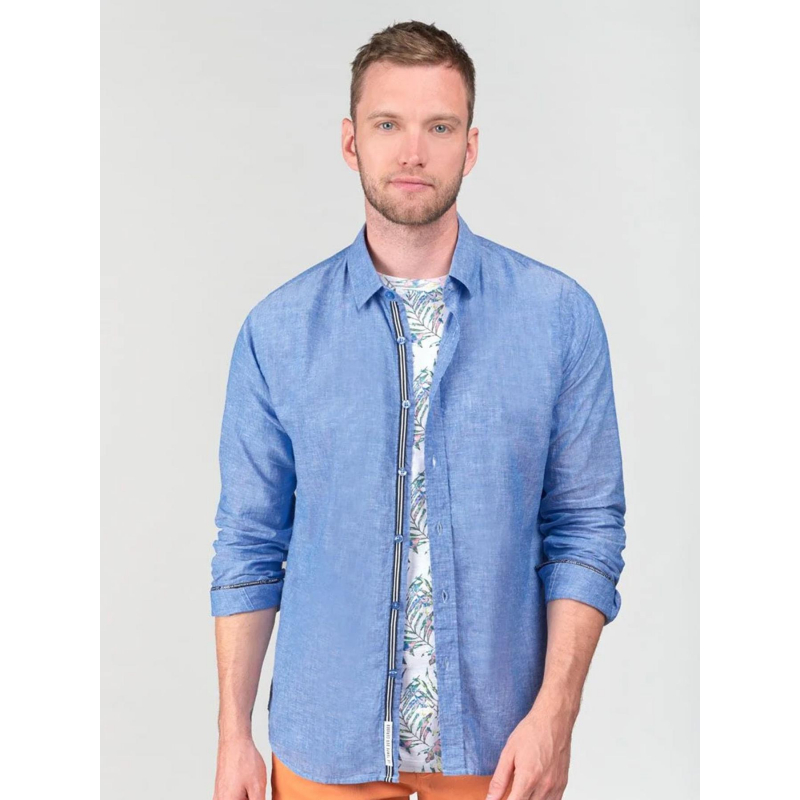 Chemise rodes bleu homme - Le Temps Des Cerises