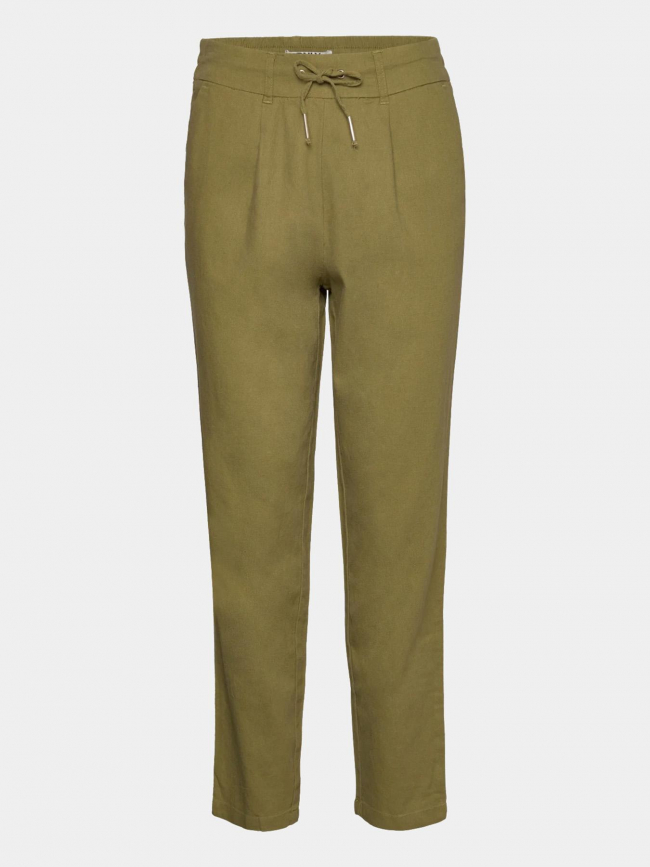 Pantalon fluide pop trash arizona easy vert femme - Only