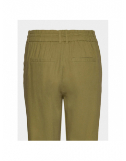 Pantalon fluide pop trash arizona easy vert femme - Only