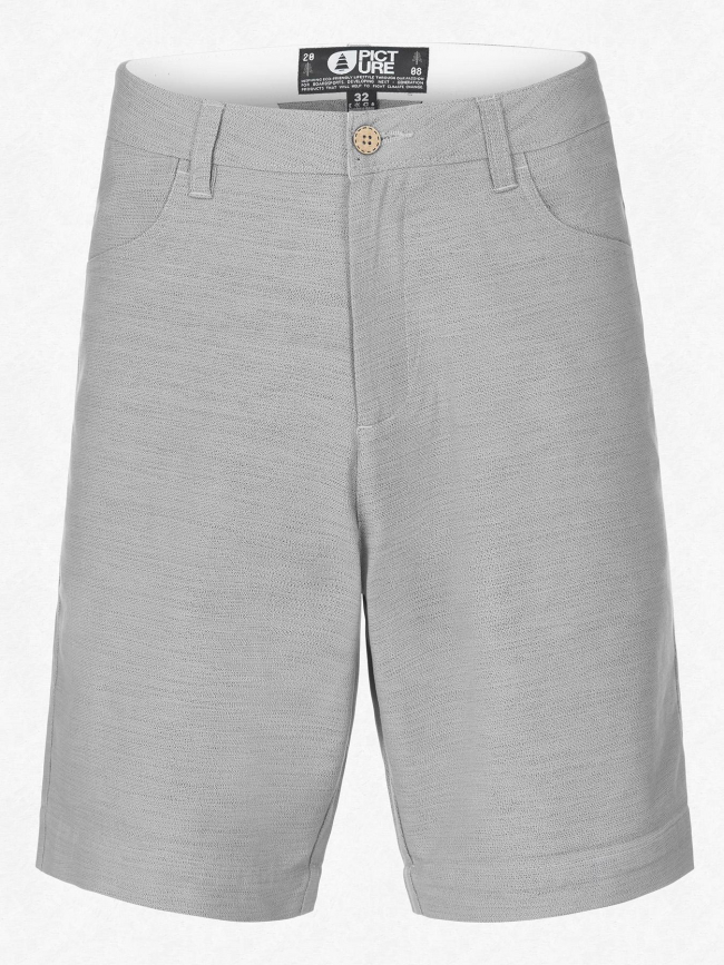 Short aldos gris mélangé homme - Picture