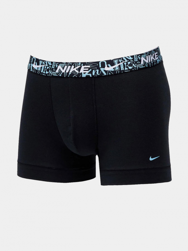 Pack de 3 boxers trunk logo rouge bleu vert homme - Nike