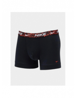 Pack de 3 boxers trunk logo rouge bleu vert homme - Nike