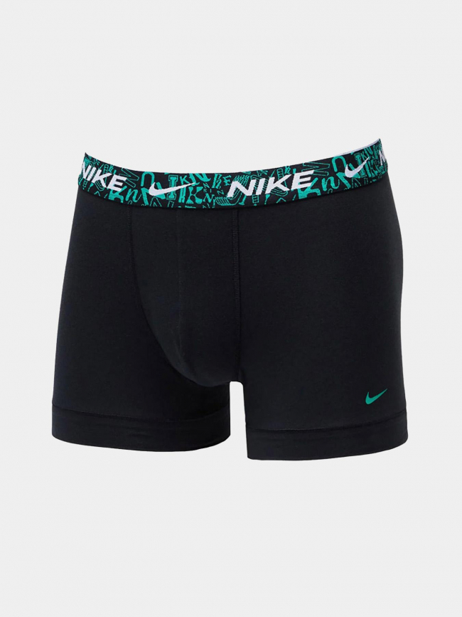 Pack de 3 boxers trunk logo rouge bleu vert homme - Nike