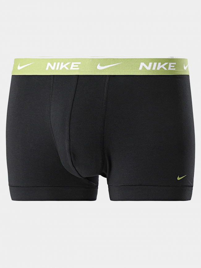 Pack de 3 boxers trunk vert bleu bordeaux homme - Nike