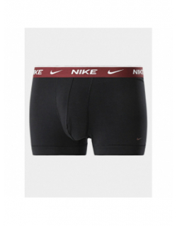 Pack de 3 boxers trunk vert bleu bordeaux homme - Nike