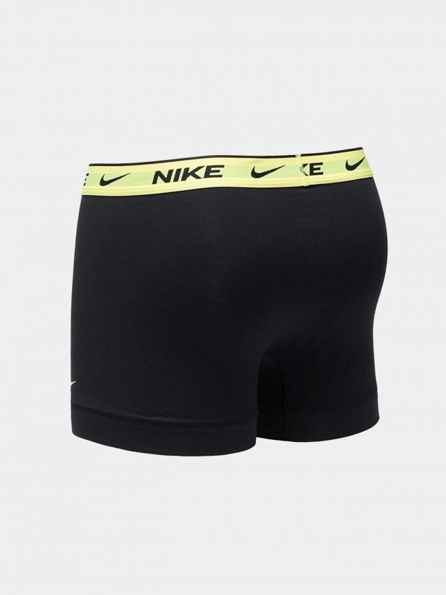 Pack de 3 boxers trunk bleu rose fluo homme - Nike