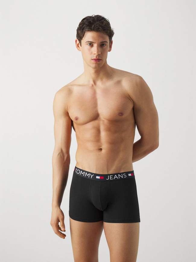 Pack 3 boxers trunks bleu gris noir homme - Tommy Jeans