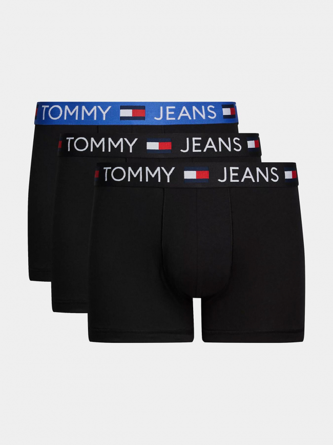 Pack de 3 boxers trunk wb noir bleu homme - Tommy Hilfiger