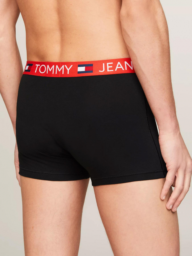 Pack 3 boxers trunk wb coloré noir homme - Tommy Jeans