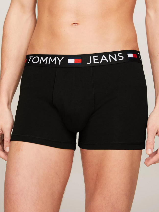 Pack 3 boxers trunk wb coloré noir homme - Tommy Jeans