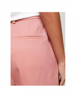 Short à pince md core pleated rose femme - Tommy Hilfiger