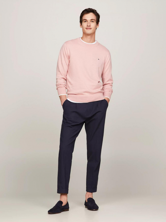 Pull mouline organic rose homme - Tommy Hilfiger