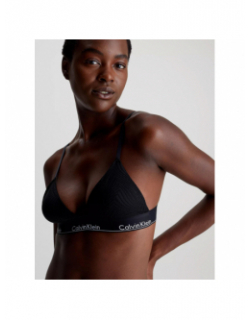 Soutien-gorge triangle lightly lined noir femme - Calvin Klein