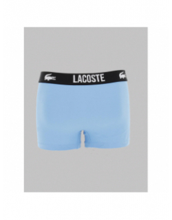 Pack de 3 boxers court vert blanc bleu homme - Lacoste