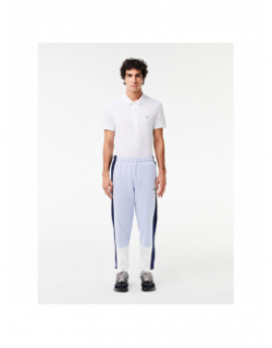 Pantalon de survêtement tricolore bleu homme - Lacoste