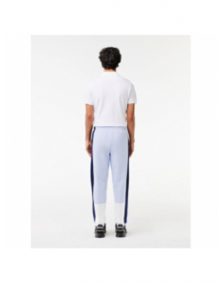 Pantalon de survêtement tricolore bleu homme - Lacoste