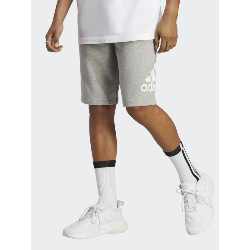 Short jogging bosshort gris chiné homme - Adidas