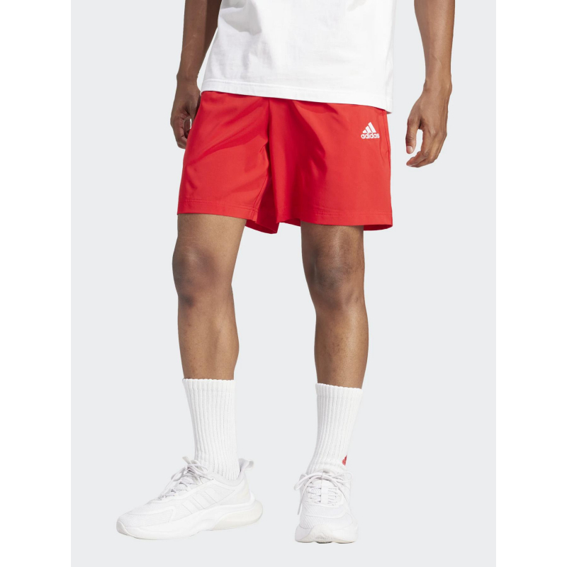 Short de sport chelsea rouge homme - Adidas