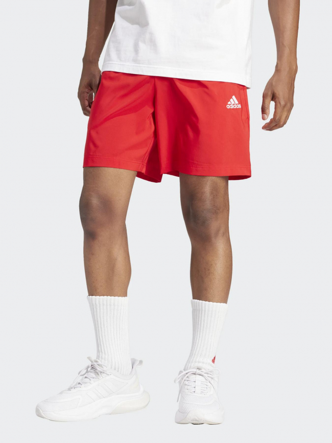 Short de sport chelsea rouge homme - Adidas