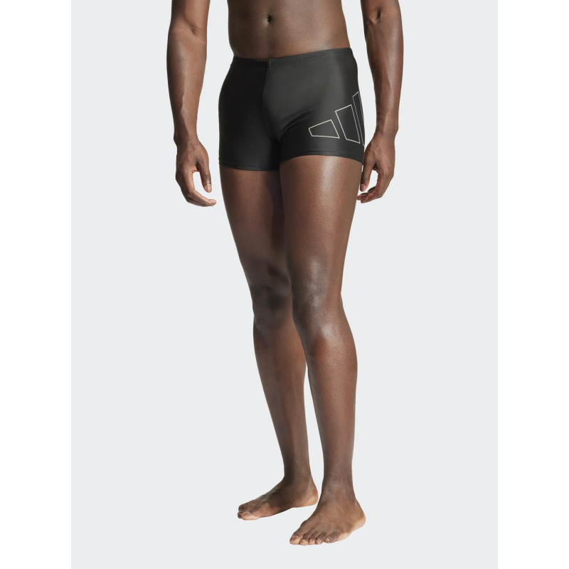 Maillot de bain big bars boxer noir homme - Adidas