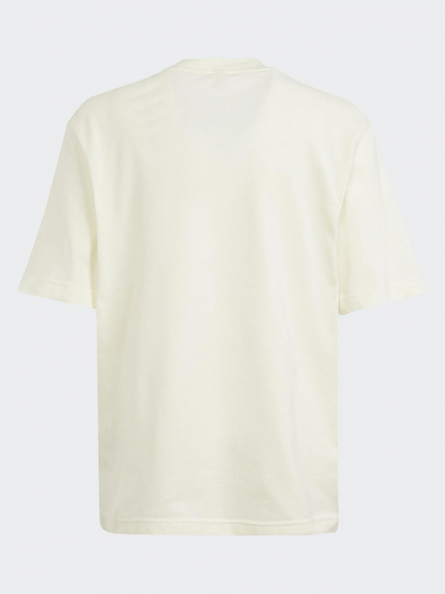 T-shirt manches courtes fi logo beige garçon - Adidas