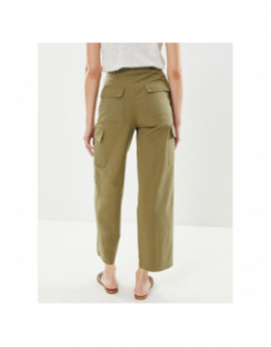 Pantalon cargo large pina kaki femme - La Petite Etoile