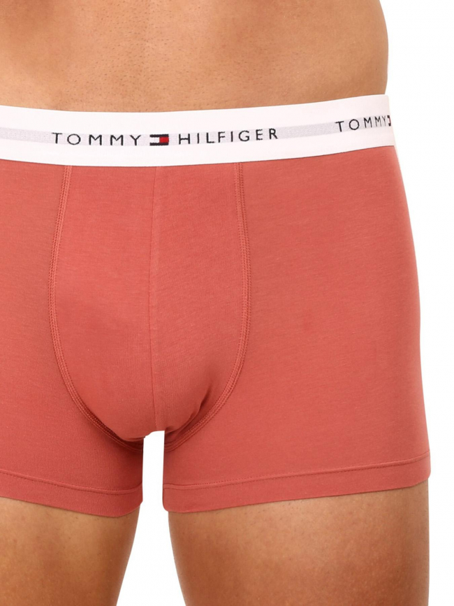 Pack 3 boxers assortis rose/bleu/kaki homme - Tommy Hilfiger