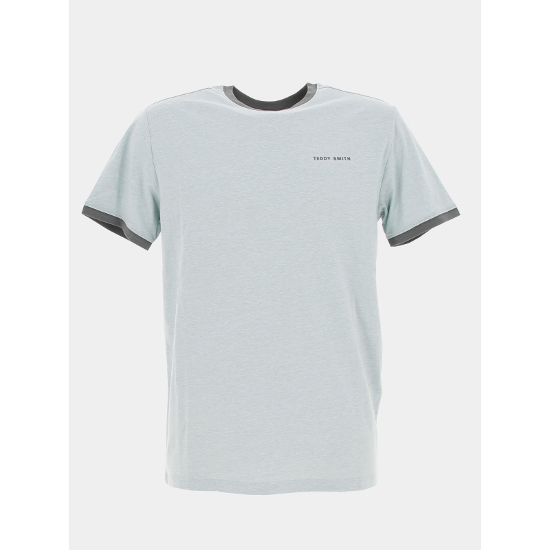 T-shirt the tee vert d'eau homme - Teddy Smith