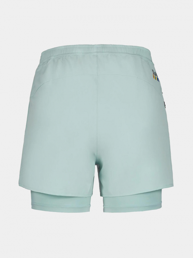 Short de running trail makela bleu femme - Rukka