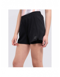 Short de running trail makela noir femme - Rukka