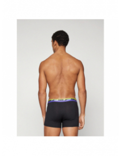 Pack 2 boxers gradient waistband noir et violet homme - Puma