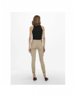 Pantalon cargo missouri regular beige femme - Only