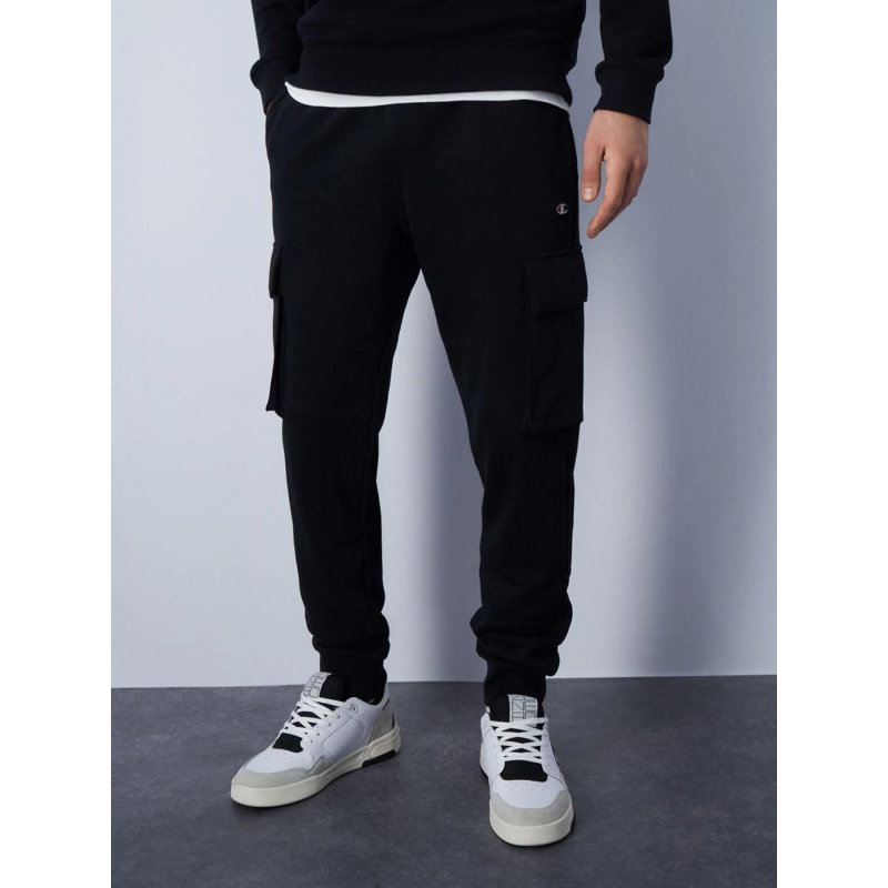 Jogging rib cuff cargo noir homme - Champion