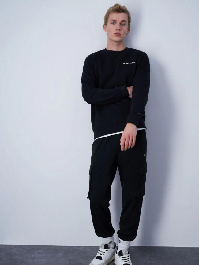 Jogging rib cuff cargo noir homme - Champion