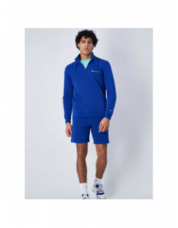 Short jogging logo brodé bleu homme - Champion