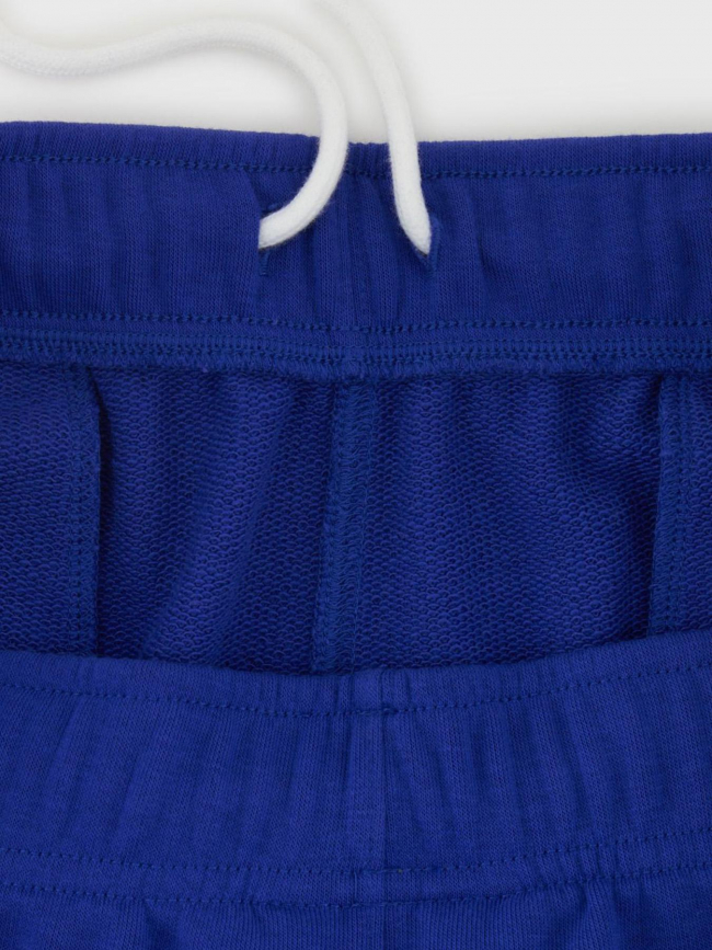 Short jogging logo brodé bleu homme - Champion