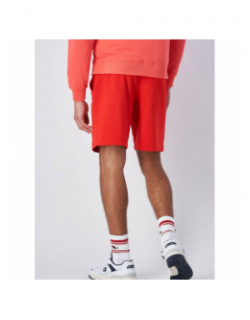 Short jogging logo brodé rouge homme - Champion