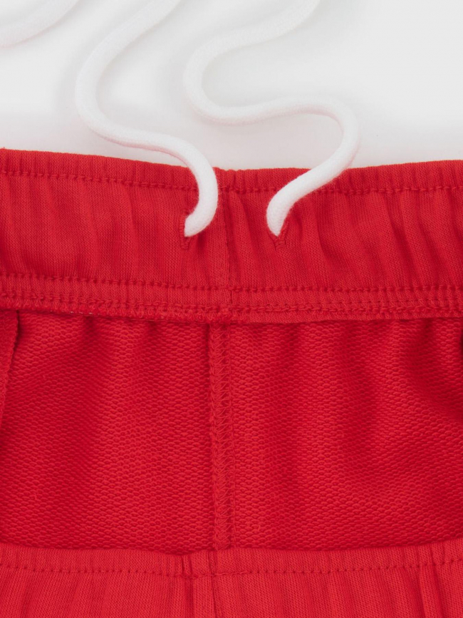 Short jogging logo brodé rouge homme - Champion