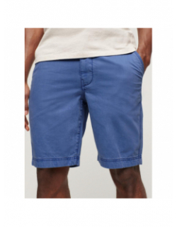 Short officier chino bleu homme - Superdry