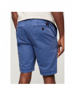 Short officier chino bleu homme - Superdry